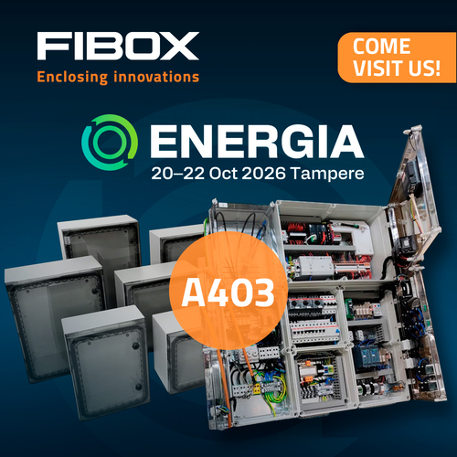 featured image for post: Fibox mukana Energia-messuilla
