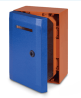 Color customized Fibox enclosure Color customized Fibox enclosure