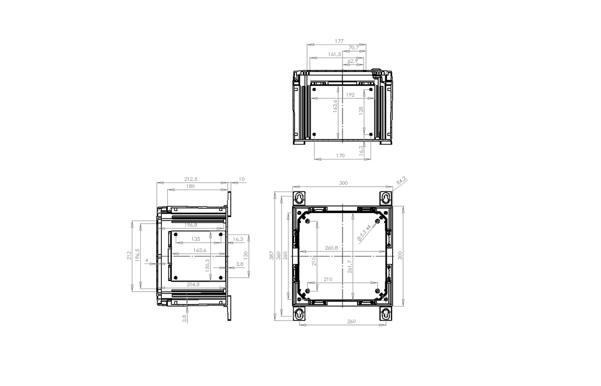 8120125_FIBOX Arca IEC 303021W DIM