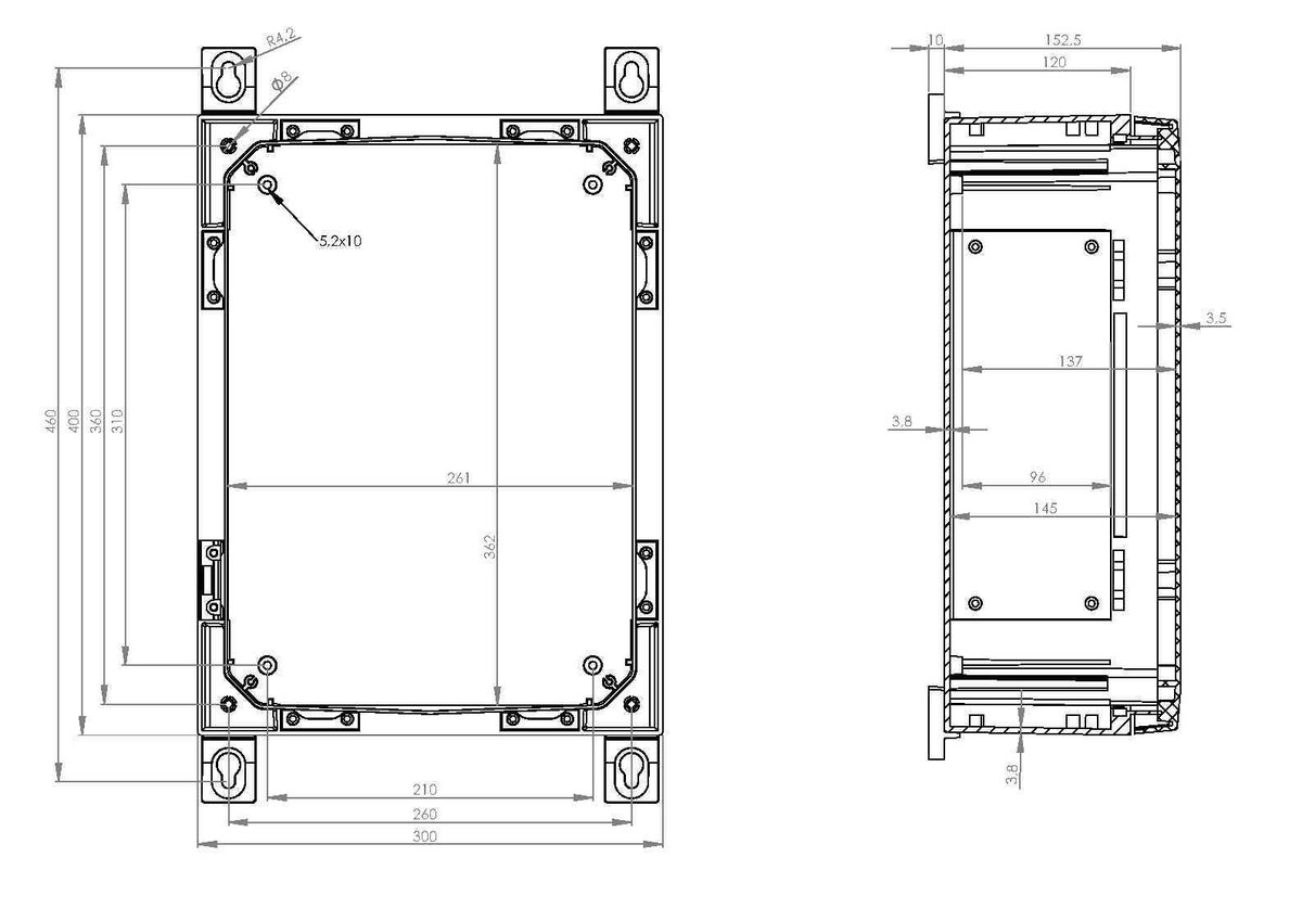 8121086N_FIBOX Arca IEC 403015ST