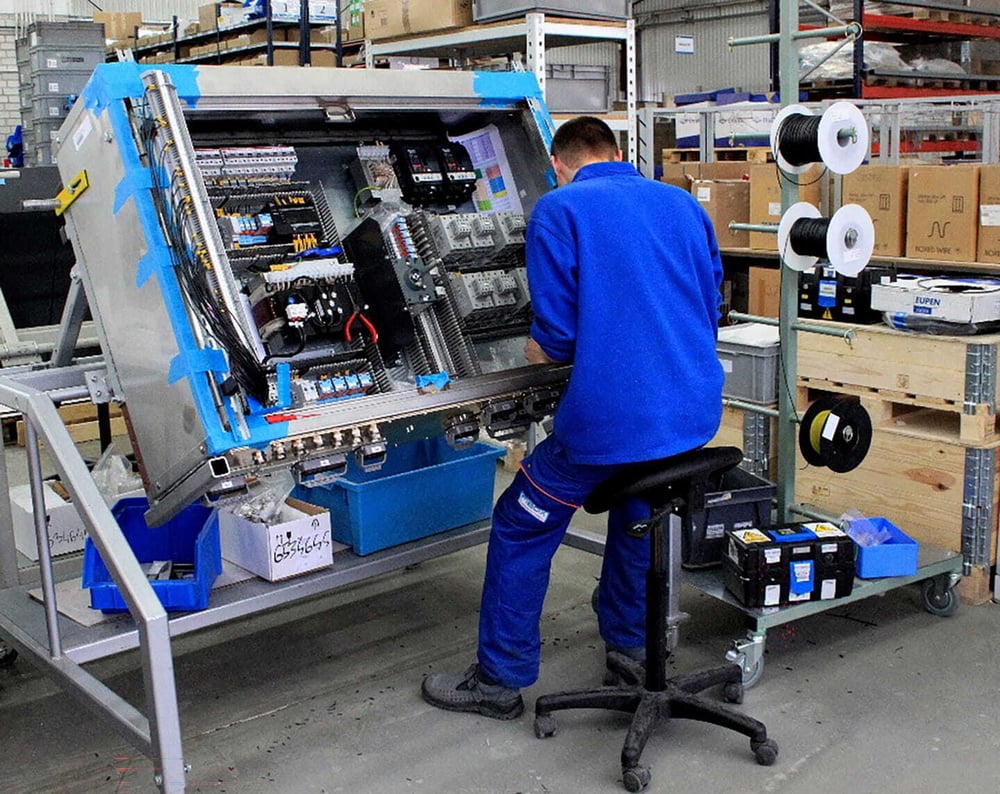 Control panel Assebly Fibox Tested Systems