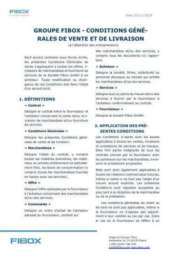 featured image for post: AGB – Conditions générales (FR)