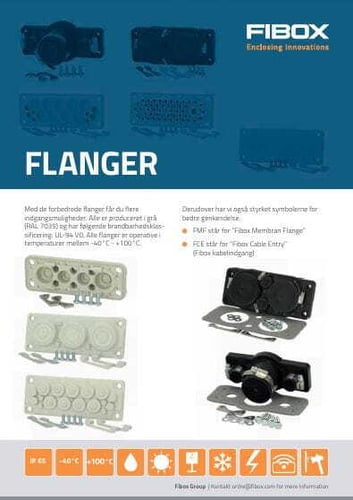 featured image for post: Fibox membranflanger