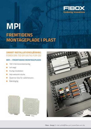 featured image for post: MPI Montageplader