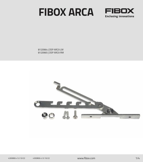 featured image for post: ARCA IEC dørstopper montagevejledning