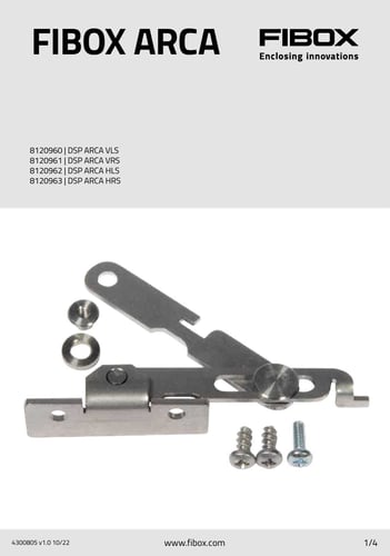 featured image for post: Asennusohje pienten ARCA IEC-kaappien DSP-ovisarjalle