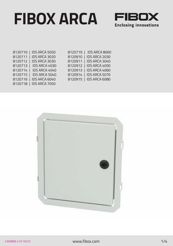 featured image for post: ARCA IDS -sisäovisarja