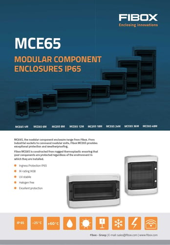 featured image for post: MCE65 Modulaire Behuizingssystemen Gids