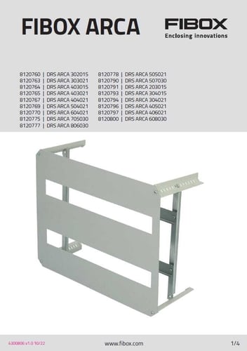 featured image for post: Monteringsanvisning för ARCA IEC DIN-skenesats