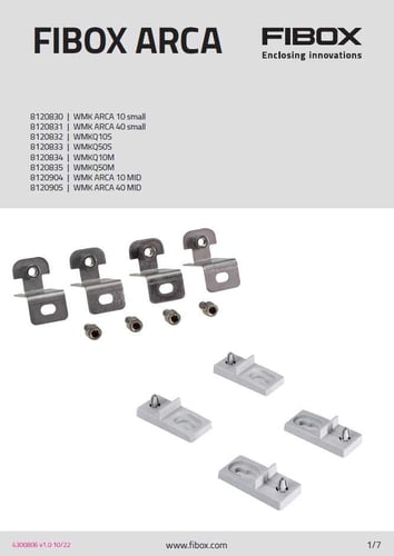 featured image for post: Monteringsanvisning för ARCA IEC väggfäste