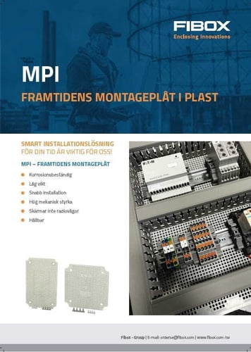 featured image for post: MPI multiperforerade montageplåtar i plast