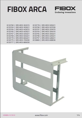 featured image for post: ARCA DRS DIN rail frame set