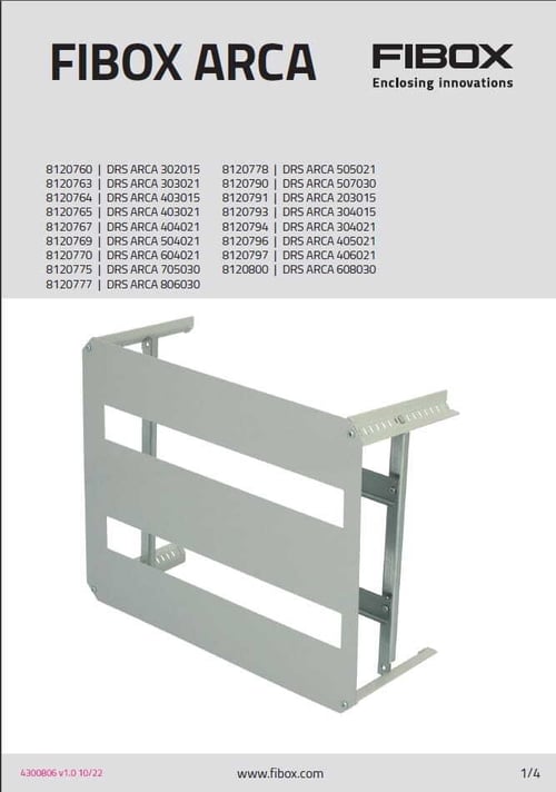 featured image for post: ARCA DRS DIN rail frame set