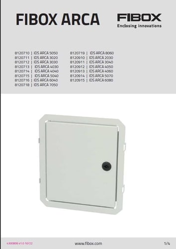 featured image for post: ARCA IDS inner door set