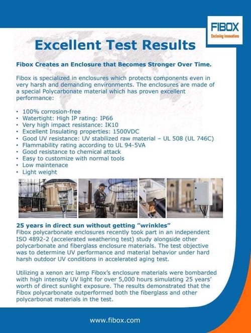 featured image for post: 25 years of UV-testing