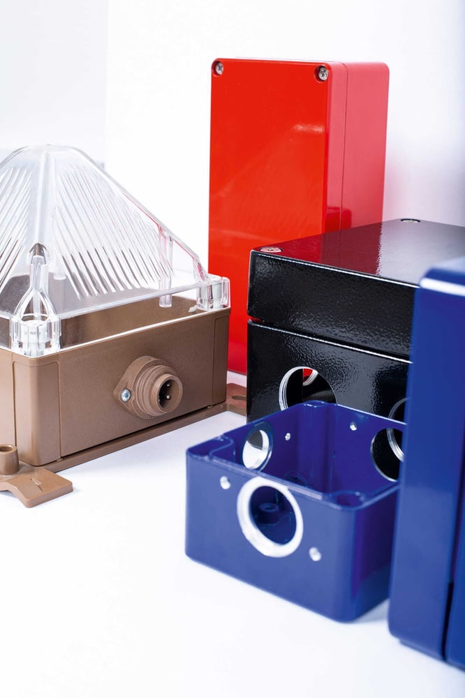Examples of customised Fibox enclosures