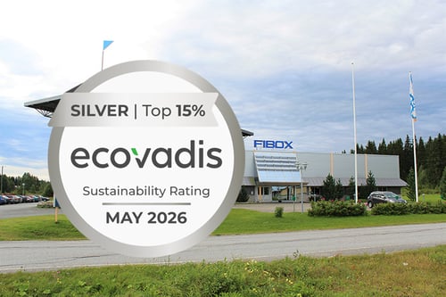featured image for post: Fibox Tested Systems Awarded EcoVadis Silver Medal