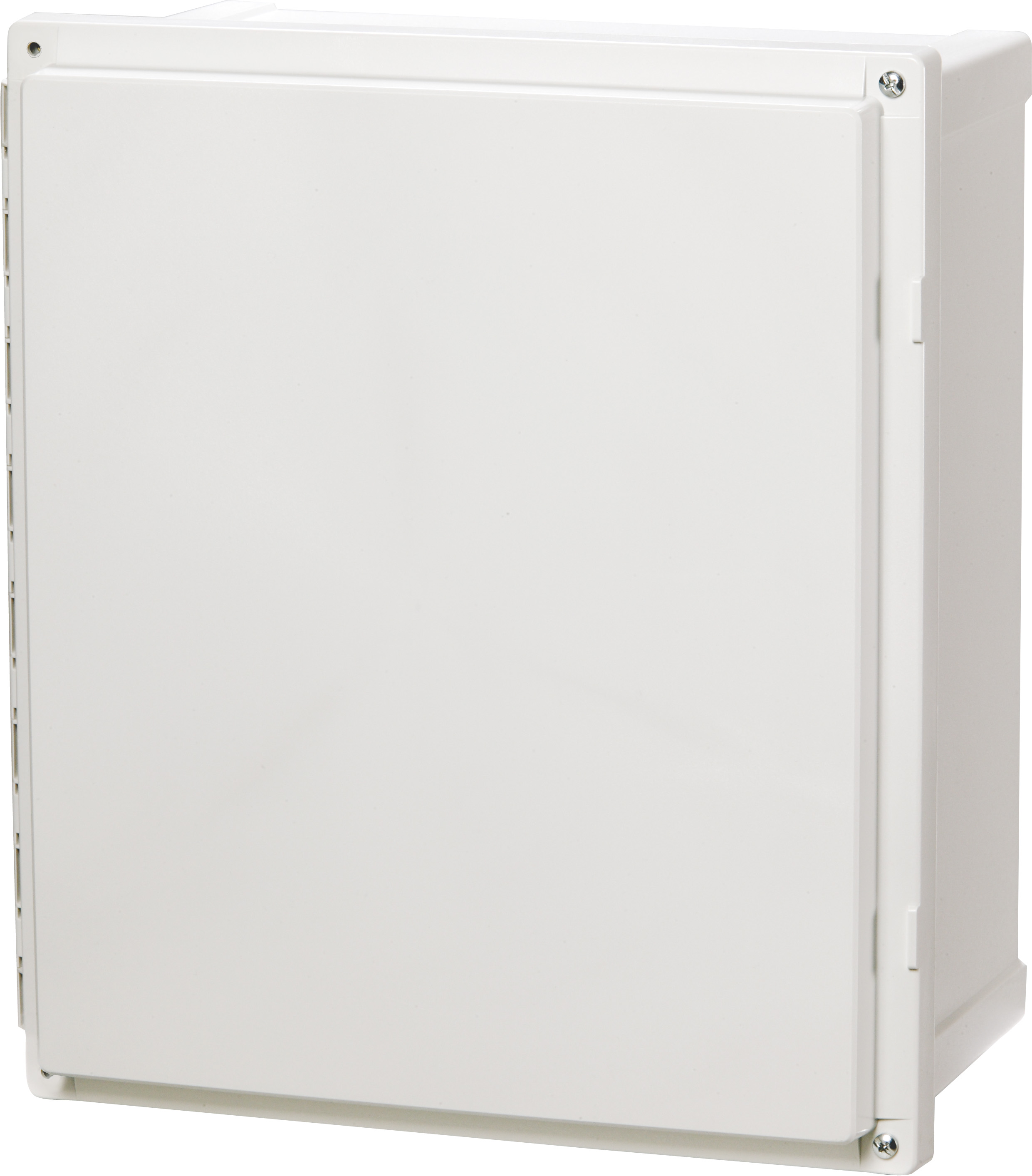 10 Height 16 Width 18 Length 10 Height 16 Width 18 Length Fibox Enclosures AR181610CHSSL UL Listed Nema 4X Polycarbonate Enclosure with Hinged Opaque Screw Cover and Stainless Steel Lockable Latch 