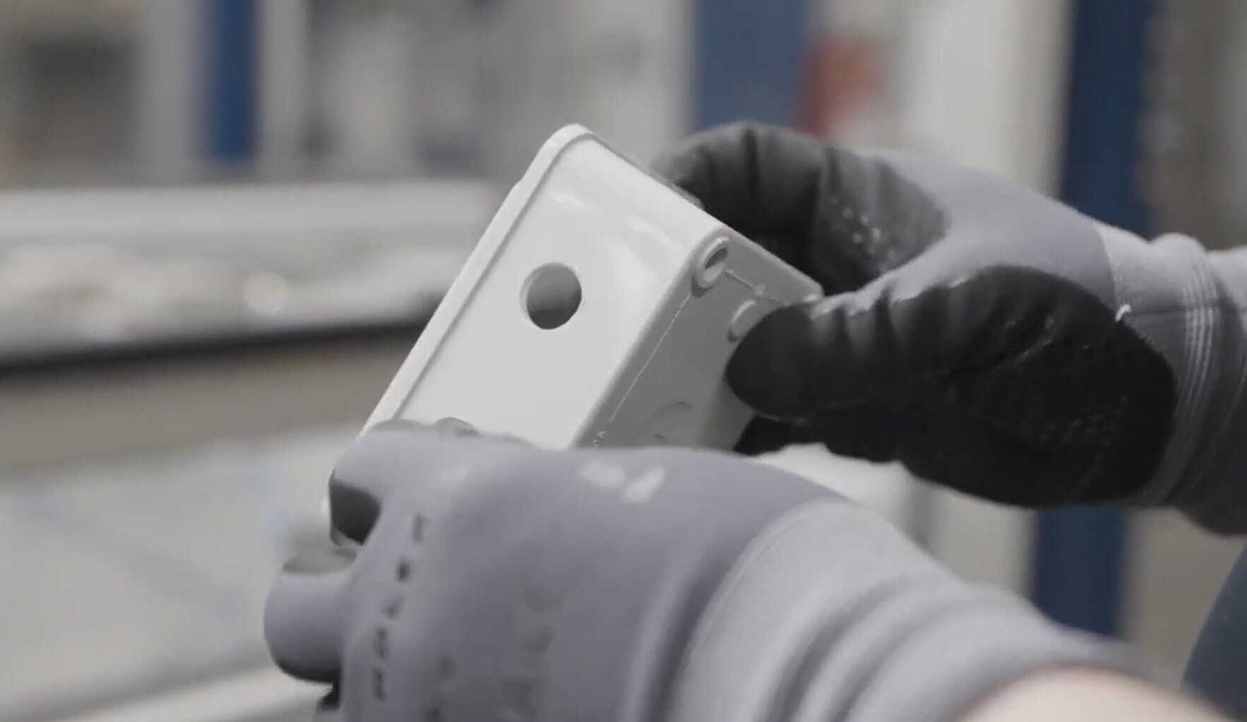 Holes for enclosure as customization service from Fibox